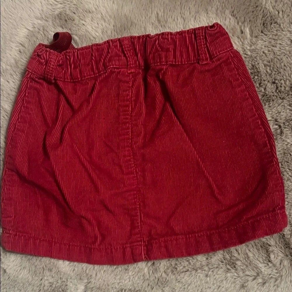Carter's Red Corduroy Skirt